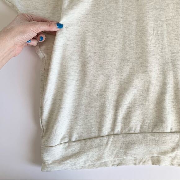 Via Penny Lane Reworked Good Vibes to the World Upcycled Oversized Fit Shirt Sm - Picture 9 of 12